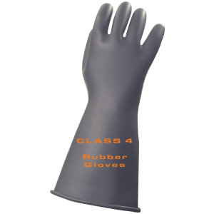 Class 4 Rubber Gloves